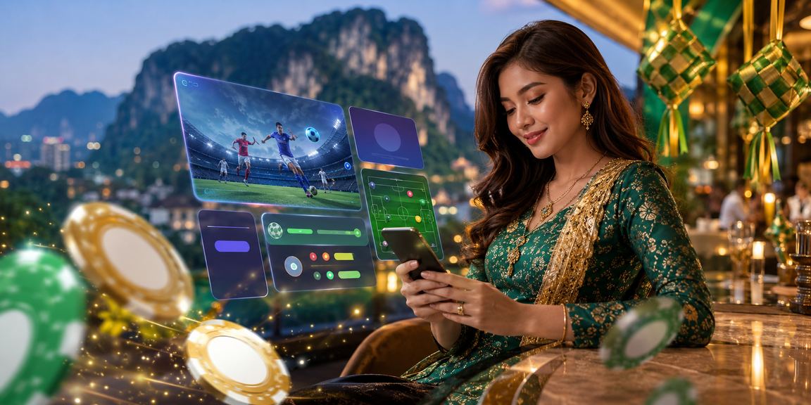 Permainan kasino langsung dan mudah alih di lucky555 Ipoh